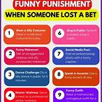 losing a bet punishment ideas